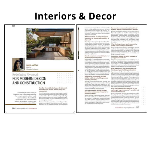 Redefining Plywood – For Modern Design And Construction