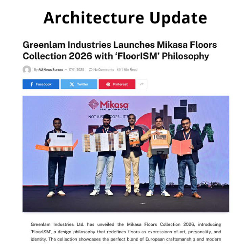 Greenlam Industries Unveils the Mikasa Floors Collection 2026